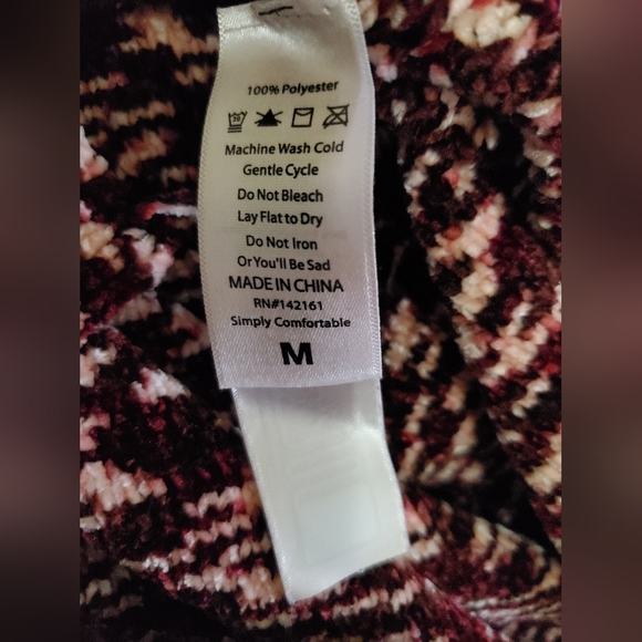 Lularoe Red Puff Pullover Sweater Dress - Picture 9 of 10